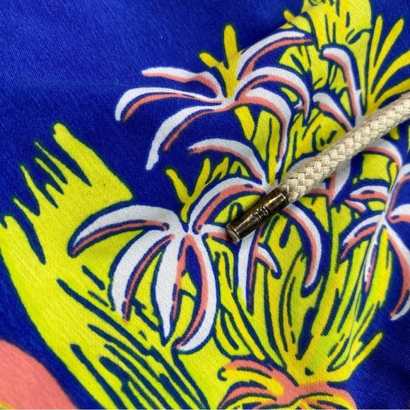 Polo Ralph Lauren Swim Trunks Men's XL Tall Blue Floral Lined Pockets Drawstring - Picture 11 of 16